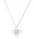 18kt white gold Princess Flower Dubai diamond necklace